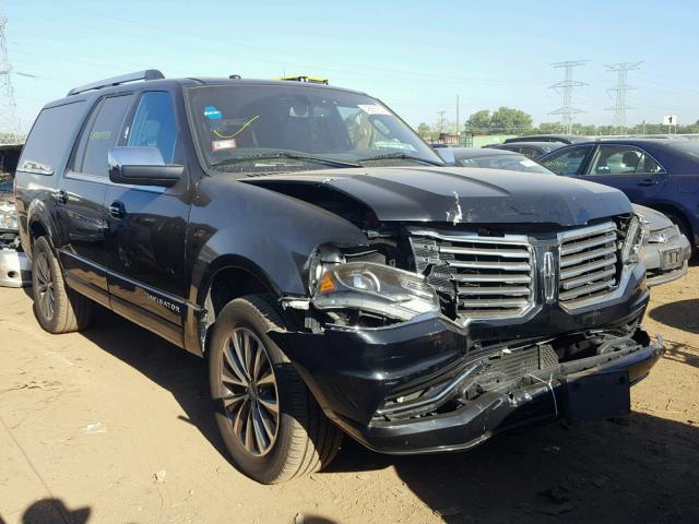 5LMJJ3JT5GEL11893 - 2016 LINCOLN NAVIGATOR BLACK photo 1