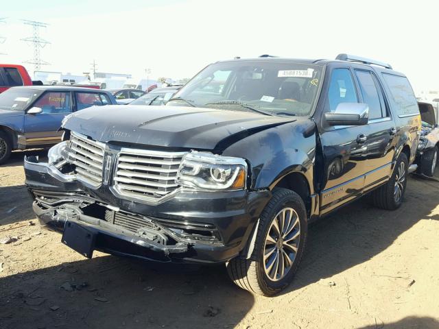 5LMJJ3JT5GEL11893 - 2016 LINCOLN NAVIGATOR BLACK photo 2