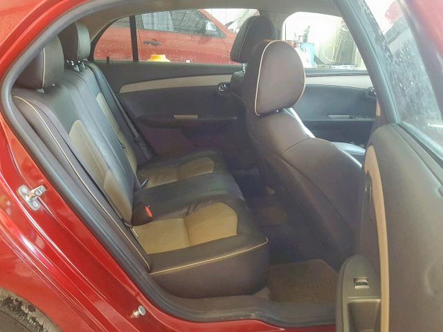 1G1ZE5E02CF249490 - 2012 CHEVROLET MALIBU LTZ წითელი ფოტო 6