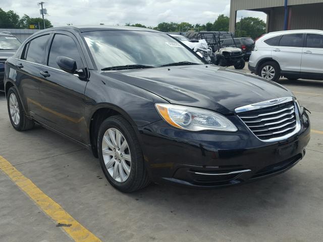 1C3CCBBB9DN650392 - 2013 CHRYSLER 200 TOURIN BLACK photo 1