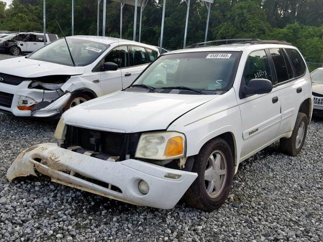 1GKDS13S232104887 - 2003 GMC ENVOY WHITE photo 2