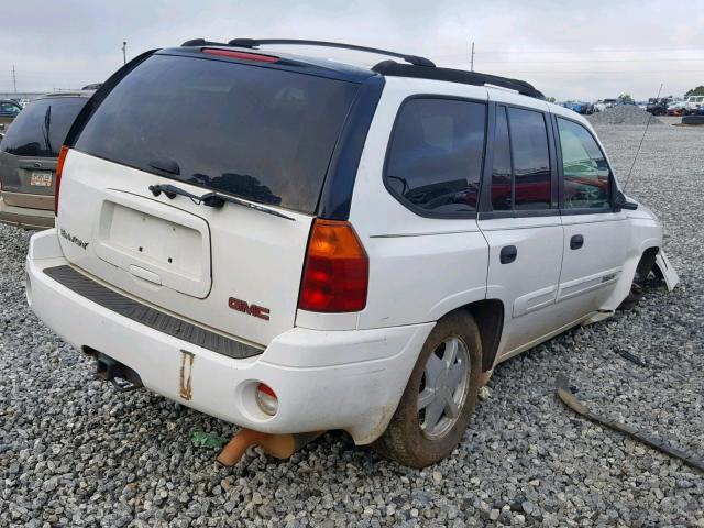 1GKDS13S232104887 - 2003 GMC ENVOY WHITE photo 4