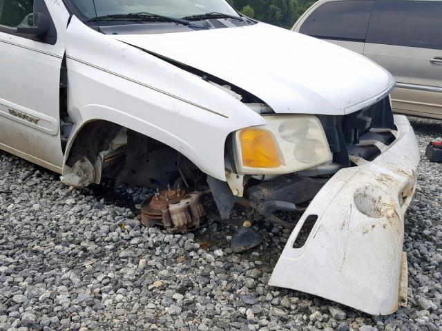 1GKDS13S232104887 - 2003 GMC ENVOY WHITE photo 9