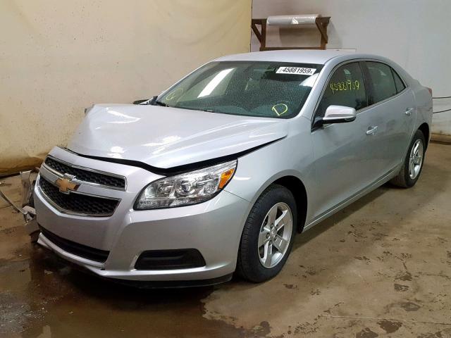 1G11C5SA9DF351919 - 2013 CHEVROLET MALIBU 1LT SILVER photo 2