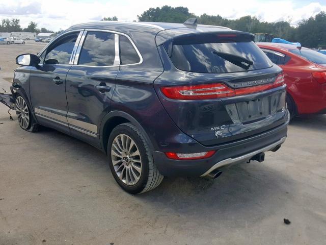 5LMCJ1A90FUJ36894 - 2015 LINCOLN MKC BLACK photo 3