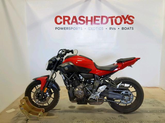 JYARM06E4HA011812 - 2017 YAMAHA FZ07 RED photo 3