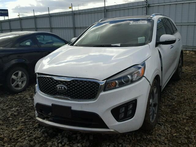 5XYPKDA5XGG153032 - 2016 KIA SORENTO SX WHITE photo 2