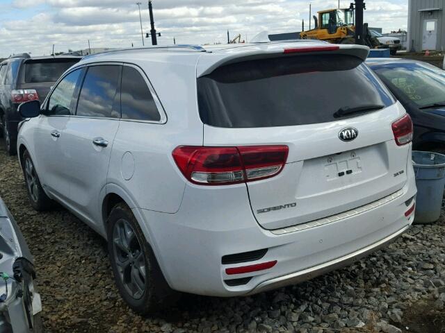 5XYPKDA5XGG153032 - 2016 KIA SORENTO SX WHITE photo 3