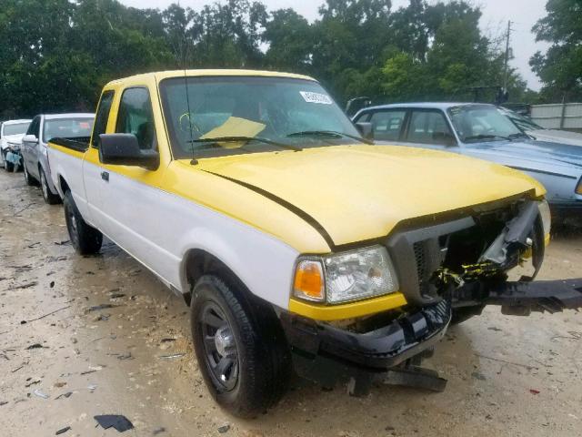 1FTYR14D87PA44986 - 2007 FORD RANGER SUP YELLOW photo 1