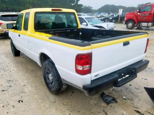 1FTYR14D87PA44986 - 2007 FORD RANGER SUP YELLOW photo 3