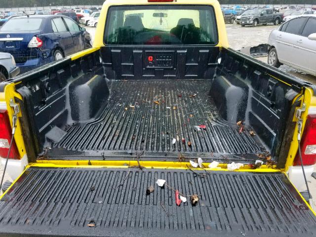 1FTYR14D87PA44986 - 2007 FORD RANGER SUP YELLOW photo 9