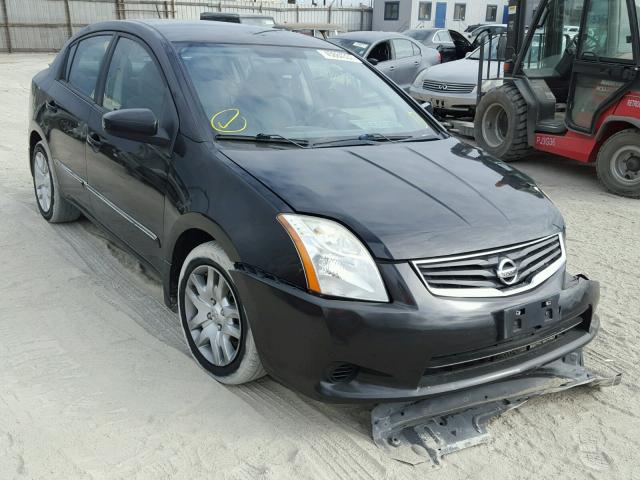 3N1AB6AP7BL623282 - 2011 NISSAN SENTRA 2.0 BLACK photo 1