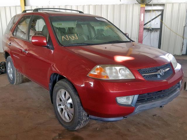 2HNYD18643H539172 - 2003 ACURA MDX TOURIN BURGUNDY photo 1