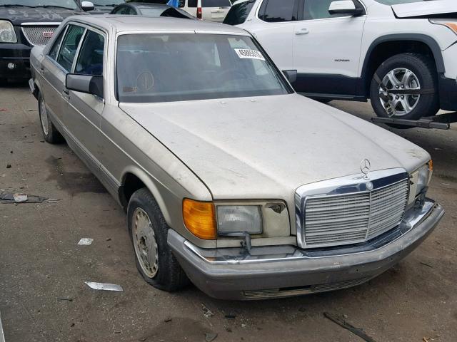 WDBCA35D2JA384705 - 1988 MERCEDES-BENZ 420 SEL GOLD photo 1