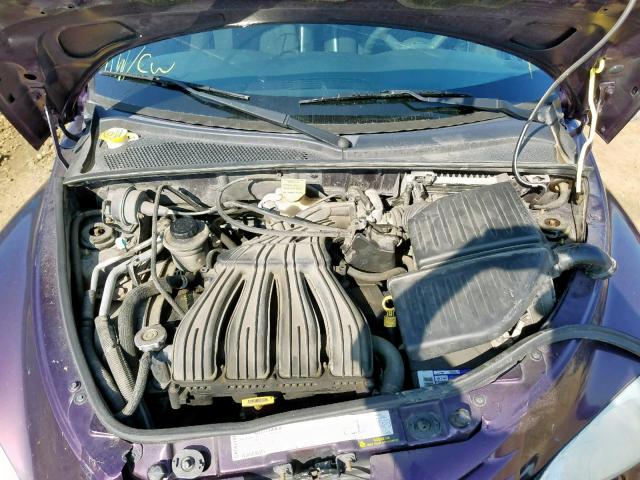 3C4FY48B55T622233 - 2005 CHRYSLER PT CRUISER PURPLE photo 7