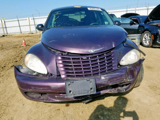 3C4FY48B55T622233 - 2005 CHRYSLER PT CRUISER PURPLE photo 9