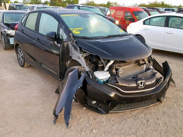 JHMGK5H78GX021167 - 2016 HONDA FIT EX BLACK photo 1