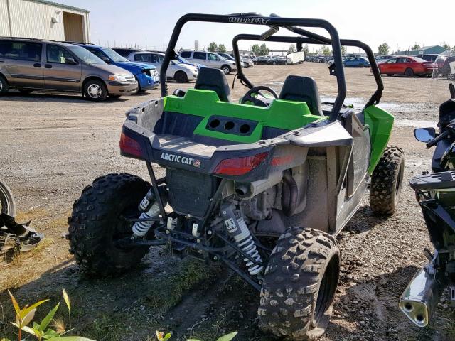 4UF15MPV8FT302828 - 2015 ARCTIC CAT WILDCAT GREEN photo 4