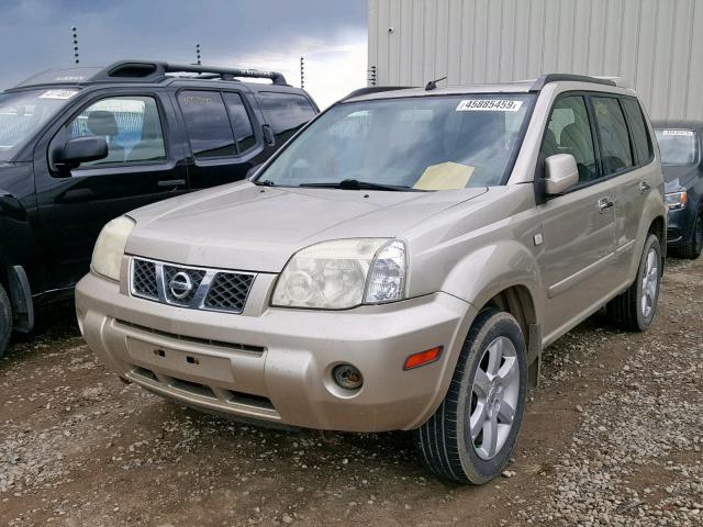 JN8BT08V96W201129 - 2006 NISSAN X-TRAIL XE GOLD photo 2