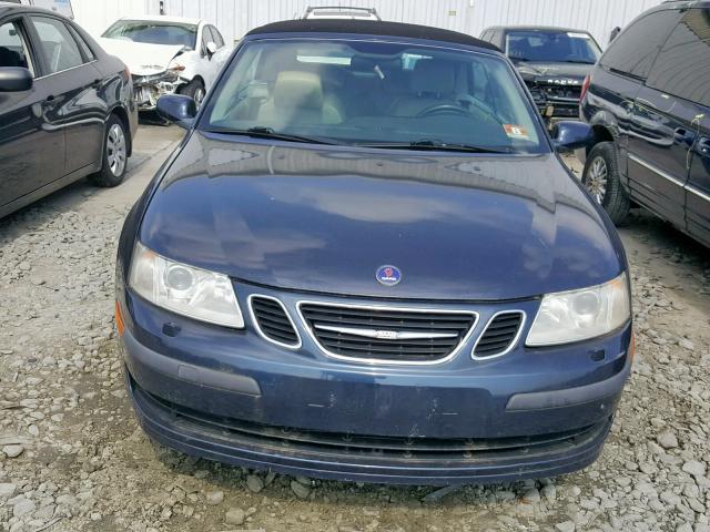 YS3FD79Y476108962 - 2007 SAAB 9-3 2.0T BLUE photo 9