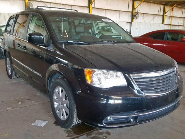 2C4RC1BG2GR173405 - 2016 CHRYSLER TOWN & COU BLACK photo 1