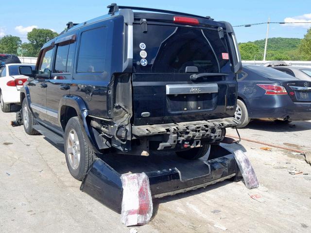 1J8HH68227C534123 - 2007 JEEP COMMANDER 黑色 照片 3