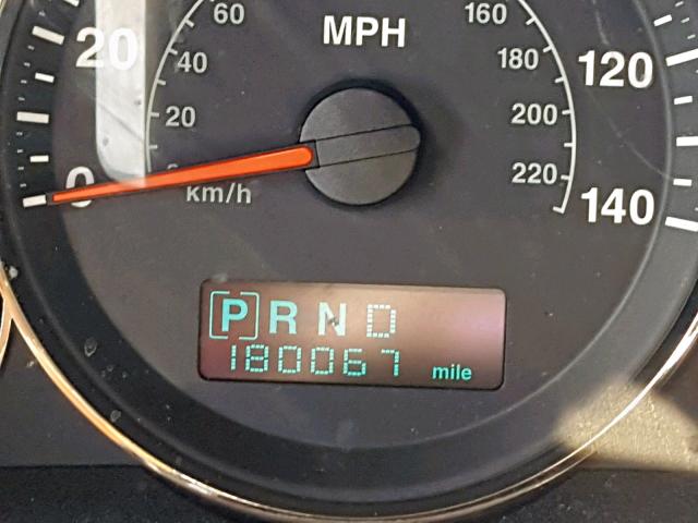 1J8HH68227C534123 - 2007 JEEP COMMANDER 黑色 照片 8