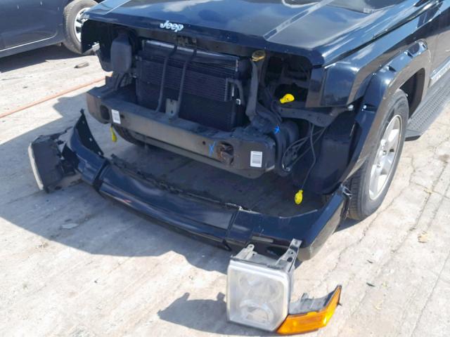 1J8HH68227C534123 - 2007 JEEP COMMANDER 黑色 照片 9