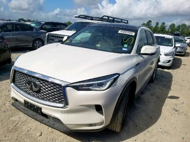 3PCAJ5M14KF122558 - 2019 INFINITI QX50 ESSEN CREAM photo 2