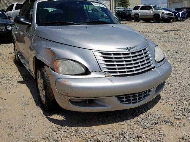 3C3EY55E35T605774 - 2005 CHRYSLER PT CRUISER SILVER photo 9