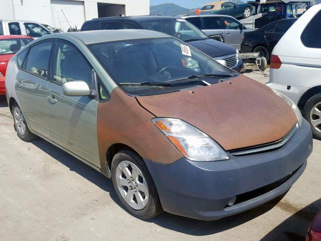 JTDKB20U263138356 - 2006 TOYOTA PRIUS GREEN photo 1