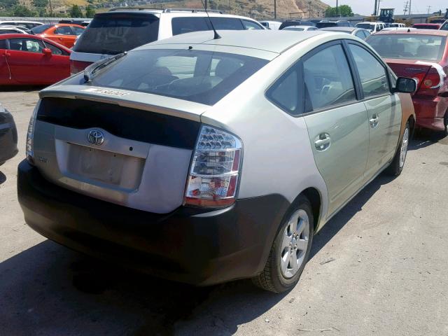 JTDKB20U263138356 - 2006 TOYOTA PRIUS GREEN photo 4