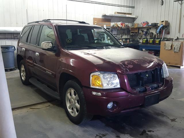 1GKDT13S532122880 - 2003 GMC ENVOY RED photo 1