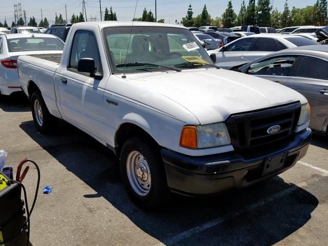 1FTYR10D95PA20540 - 2005 FORD RANGER WHITE photo 1