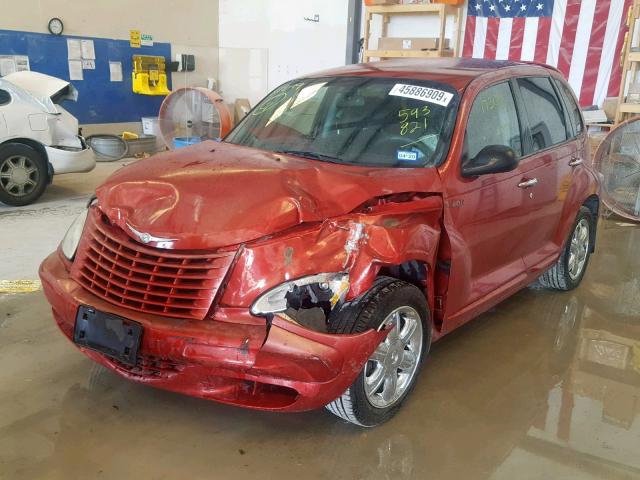 3C4FY58B33T593821 - 2003 CHRYSLER PT CRUISER RED photo 2