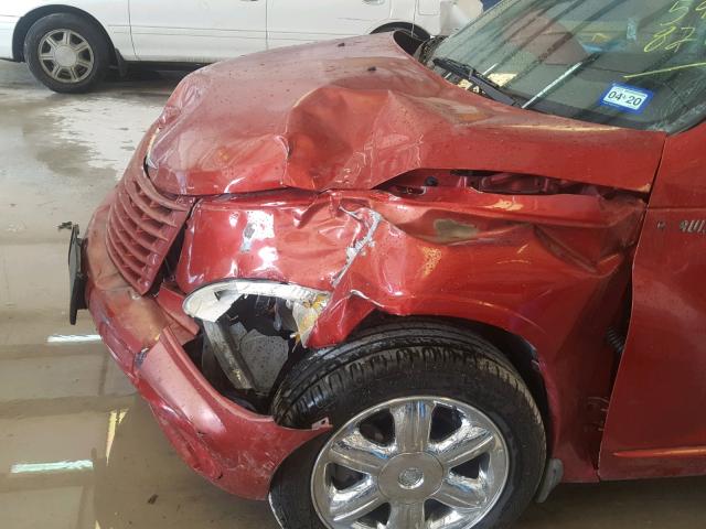 3C4FY58B33T593821 - 2003 CHRYSLER PT CRUISER RED photo 9