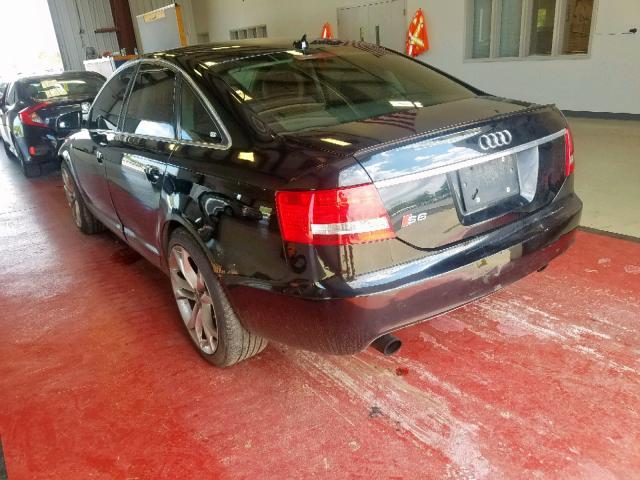 WAUDH74F38N148480 - 2008 AUDI A6 3.2 QUA BLACK photo 3