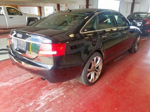 WAUDH74F38N148480 - 2008 AUDI A6 3.2 QUA BLACK photo 4