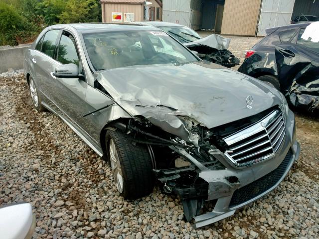 WDDHF2EB6BA323673 - 2011 MERCEDES-BENZ E 350 BLUE GRAY photo 1