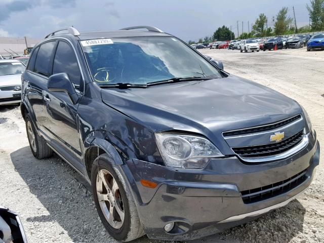 3GNAL3EK3DS563380 - 2013 CHEVROLET CAPTIVA LT CHARCOAL photo 1