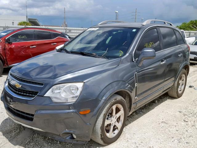 3GNAL3EK3DS563380 - 2013 CHEVROLET CAPTIVA LT CHARCOAL photo 2