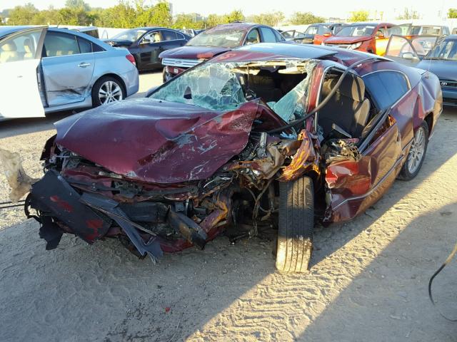 4C3AG52H73E044670 - 2003 CHRYSLER SEBRING LX MAROON photo 2