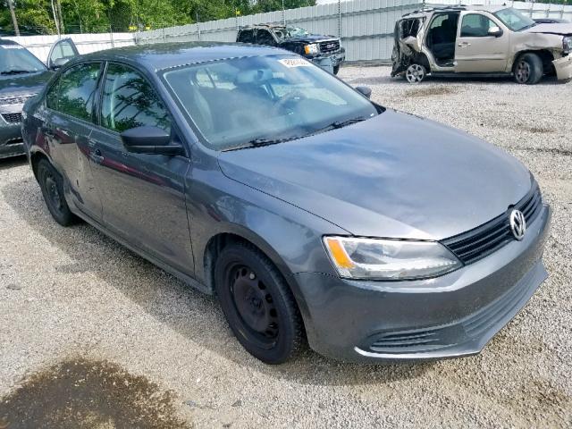 3VW2K7AJ7CM328856 - 2012 VOLKSWAGEN JETTA BASE 灰色 照片 1