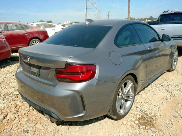 WBS1J5C55J7B70185 - 2018 BMW M2 Grau Foto 4