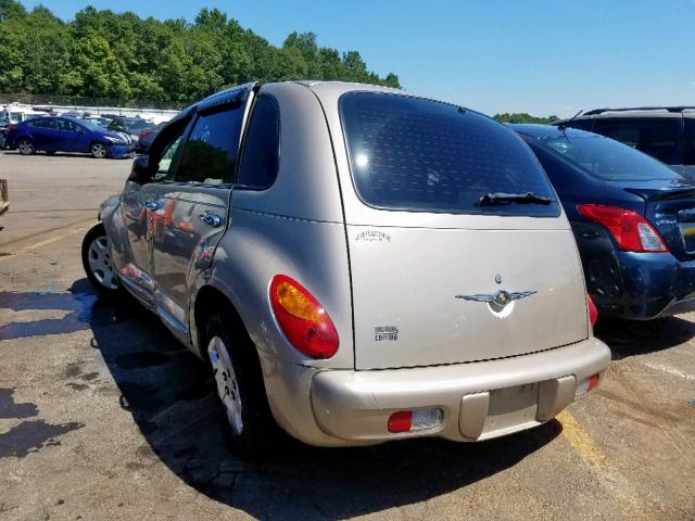 3C4FY58B35T611124 - 2005 CHRYSLER PT CRUISER GOLD photo 3