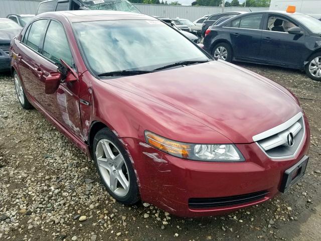 19UUA66256A033042 - 2006 ACURA 3.2TL RED photo 1