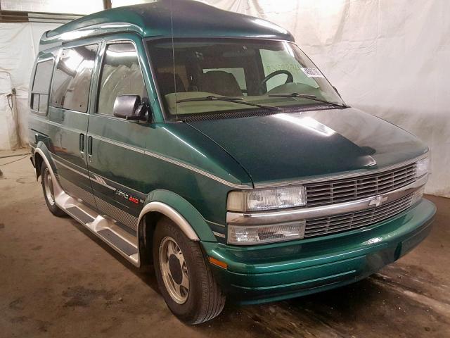 1GBEL19W7YB163114 - 2000 CHEVROLET ASTRO GREEN photo 1