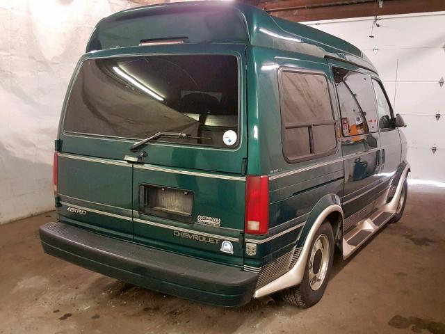 1GBEL19W7YB163114 - 2000 CHEVROLET ASTRO GREEN photo 4