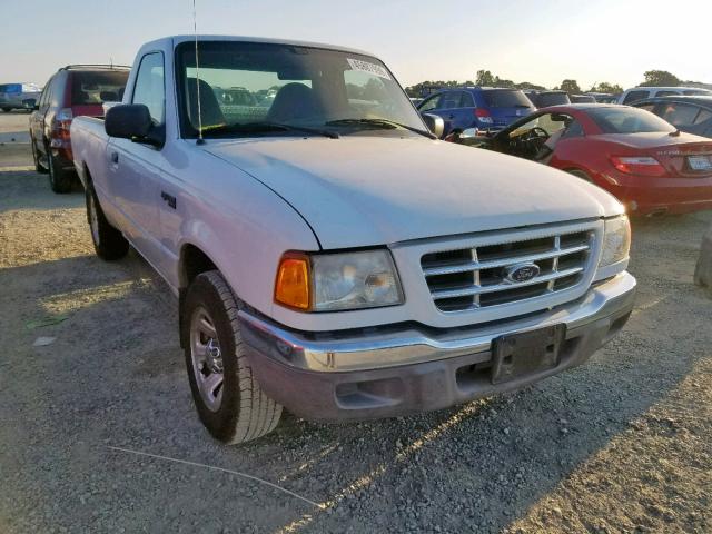 1FTYR10UX1PA78408 - 2001 FORD RANGER WHITE photo 1