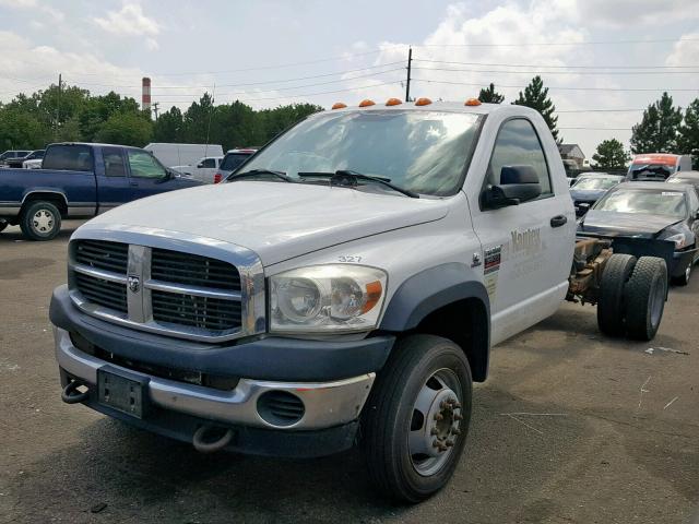 3D6WD76A78G185835 - 2008 DODGE RAM 5500 S WHITE photo 2